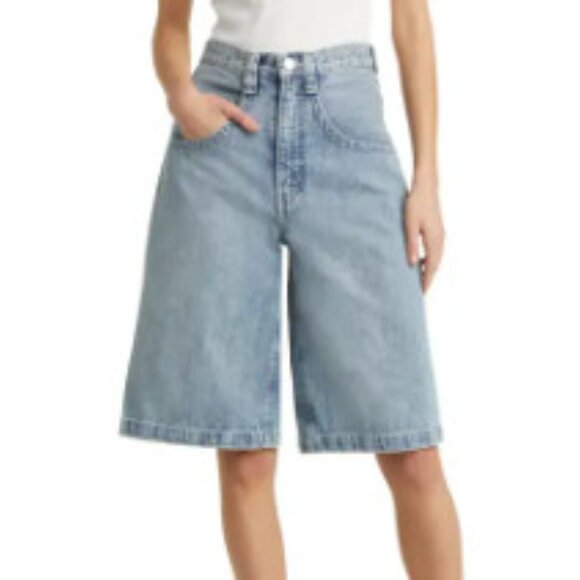 FRAME The Skater Bermuda Shorts (Irvington) Size 29, Pre-owned (Good Condition) - Picture 3 of 13